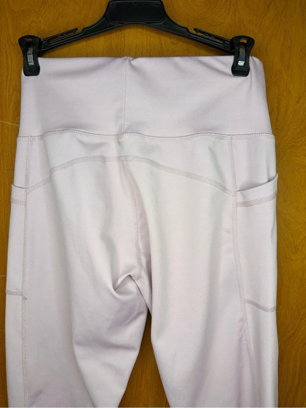 Nike Girls Light Pink Leggings with Side Swoosh